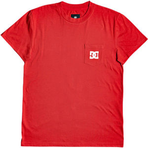 DC POCKET TEE 203 Tričko, červená, veľkosť M