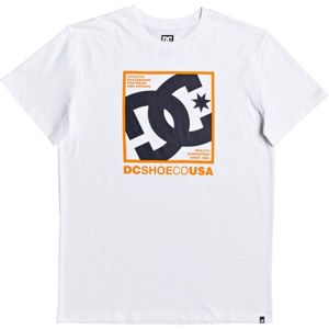 DC MAGNUM CONTACT SS biela S - Pánske tričko