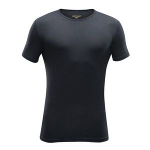 Devold BREEZE MAN T-SHIRT Pánske vlnené tričko, čierna, veľkosť 2XL