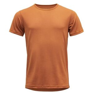 Devold BREEZE MERINO 150 T-SHIRT Pánske tričko, oranžová, veľkosť