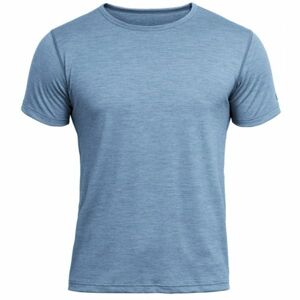 Devold BREEZE T-SHIRT M Pánske vlnené tričko, modrá, veľkosť L