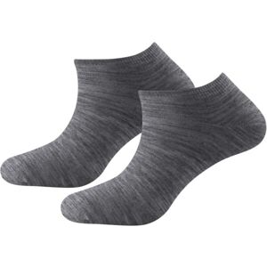 Devold DAILY SHORTY SOCK 2PK Ponožky, sivá, veľkosť 41-46