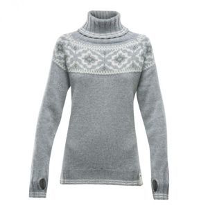 Devold ONA WOMAN ROUND SWEATER - Dámsky sveter
