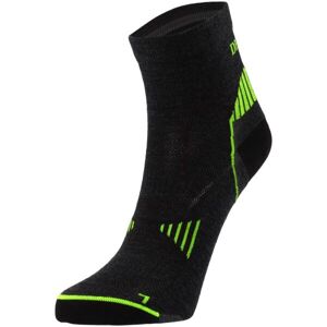 Devold RUNNING MERINO ANKLE SOCK Športové vlnené ponožky, čierna, veľkosť 35-37