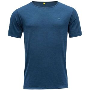 Devold VALLDAL MERINO 130 Pánske tričko, modrá, veľkosť