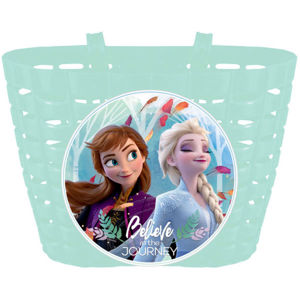 Disney ĽADOVÉ KRÁĽOVSTVO Plastový košík na riadidlá, svetlo zelená, veľkosť