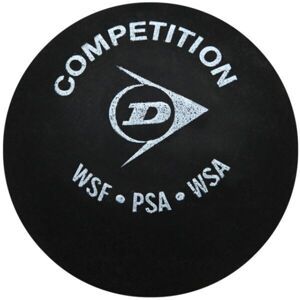 Dunlop COMPETITION Squashová lopta, čierna, veľkosť os