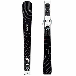 EGOE KONTURA + VSP412 Zjazdové lyže, čierna, veľkosť 165