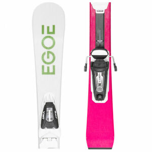 EGOE PASTELO +  4,5 JR Detské zjazdové lyže, ružová, veľkosť 110
