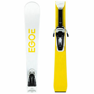 EGOE PASTELO + 7,5 JR Detské zjazdové lyže, žltá, veľkosť 120