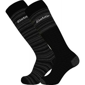 Eisbär SKI COMFORT 2 PACK čierna 39-42 - Lyžiarske ponožky