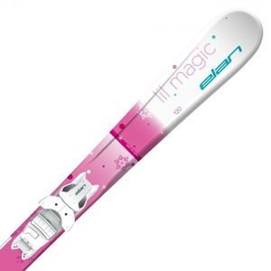 Elan LIL MAGIC + EL 4.5 GW AC Dievčenské zjazdové lyže, ružová, veľkosť