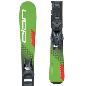 Elan FORMULA S QS+EL 7.5 Juniorské zjazdové lyže, zelená, veľkosť 140