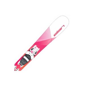 Elan LIL STYLE QS+EL 7.5 Detské zjazdové lyže, ružová, veľkosť 140