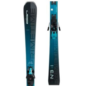 Elan PRIMETIME N°3 W PS + EL 10 GW Dámske zjazdové lyže, modrá, veľkosť