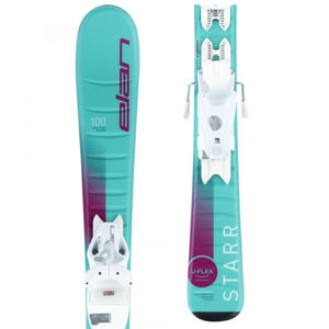 Elan STARR QS+EL 4.5 Detské zjazdové lyže, tyrkysová, veľkosť 100