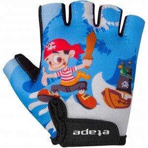 Etape REX modrá 7-8 - Detské cyklistické rukavice