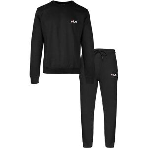 Fila IN COTTON BRUSHED FLEECE Pánske pyžamo, čierna, veľkosť L