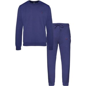 Fila IN COTTON BRUSHED FLEECE Pánske pyžamo, modrá, veľkosť M