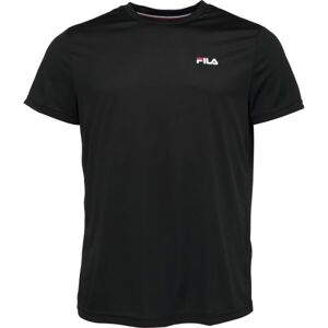 Fila T-SHIRT LOGO SMALL Pánska košeľa, čierna, veľkosť L