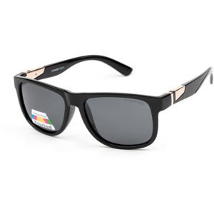 Finmark F2015 Polarizačné slnečné okuliare, čierna,zlatá, veľkosť