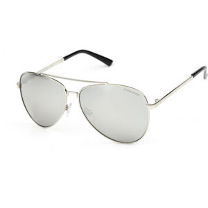 Finmark F2028 Slnečné okuliare, strieborná,čierna, veľkosť