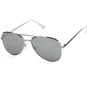 Finmark F2041 Slnečné okuliare, strieborná,biela, veľkosť