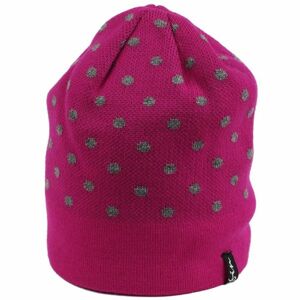 Finmark FC1716 Dámska pletená čiapka, ružová, veľkosť UNI