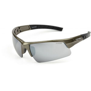 Finmark FNKX2027 Športové slnečné okuliare, khaki, veľkosť os
