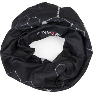 Finmark FS-003 Multifunkčná šatka, čierna, veľkosť UNI