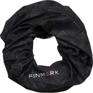 Finmark FS-202 Multifunkčná šatka, čierna, veľkosť UNI