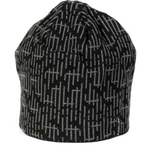 Finmark FC2242 Dámska zimná pletená čiapka, čierna, veľkosť UNI