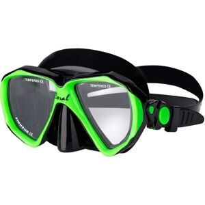 Finnsub CORAL JR MASK Juniorská potápačská maska, svetlo zelená, veľkosť os