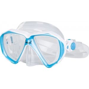 Finnsub CORAL JR Juniorská potápačská maska, modrá, veľkosť