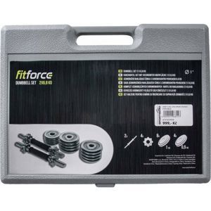 Fitforce ADBC 13,5 KG  NS - Set jednoručných činiek