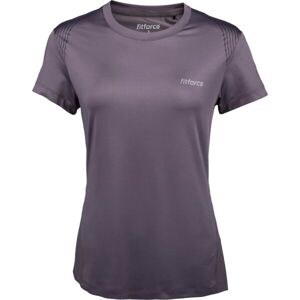 Fitforce KIELO Dámske fitness tričko, sivá, veľkosť L