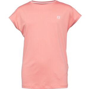 Fitforce LIKYTE Dievčenské fitness tričko, oranžová, veľkosť 140-146