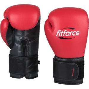 Fitforce PATROL Tréningové boxerské rukavice, červená, veľkosť 12