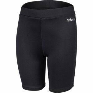 Fitforce SALLA čierna 116-122 - Dievčenské fitness šortky