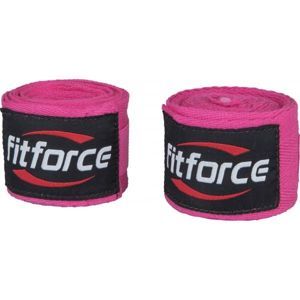 Fitforce WRAPS 2,75M Bandáž, ružová,čierna, veľkosť