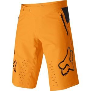 Fox DEFEND SHORT oranžová 28 - Pánske cyklistické šortky
