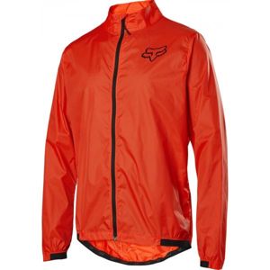 Fox DEFEND WIND JACKET oranžová XL - Pánska bunda na bicykel