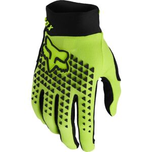 Fox Cyklistické rukavice Pánske cyklistické rukavice, žltá, veľkosť M