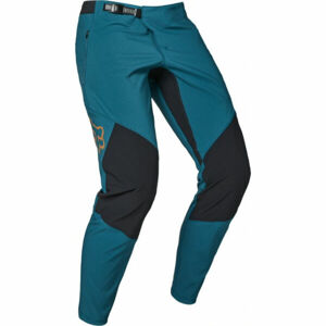 Fox DEFEND Pánske cyklistické nohavice, modrá, veľkosť 32
