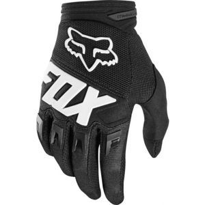Fox DIRTPAW RACE YTH čierna M - Detské rukavice na bicykel
