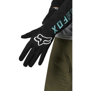 Fox RANGER YTH Detské cyklo rukavice, čierna, veľkosť L