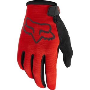 Fox RANGER YTH Detské cyklo rukavice, červená, veľkosť L