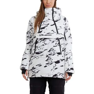 FUNDANGO HOOPER ANORAK Dámska lyžiarska/snowboardová bunda, biela, veľkosť L