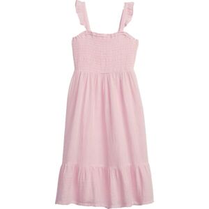 GAP V-MAR W MIDI DRESS Dievčenské šaty, ružová, veľkosť XL