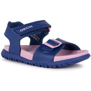 Geox J SANDAL FUSBETTO G. A Detské  dievčenské sandále, tmavo modrá, veľkosť 27